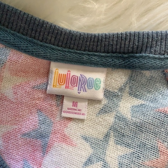 Lularoe •Stars & Stripes 4th of July patriotic tee - Picture 7 of 8